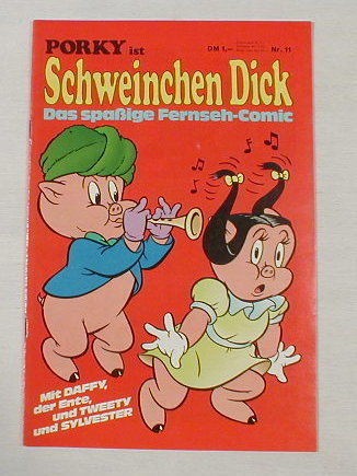 Porky / Schweinchen Dick Nr.11 Comic von 1972 15107