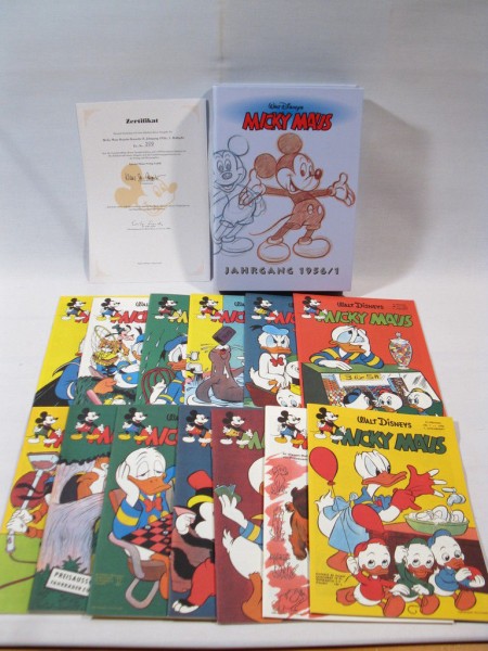Micky Maus Reprintkassette Jahrgang 1956/1 im Zustand (0-1) 59446