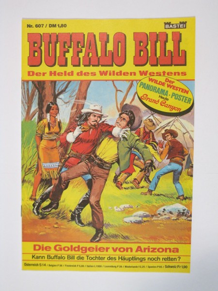 Buffalo Bill Nr. 607 Bastei im Zustand (0-1). 63427