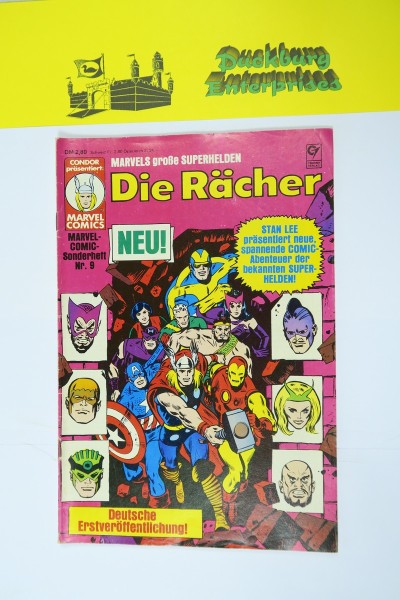 Marvel Comic Sonderheft Nr. 9 Condor Vlg. im Zustand (2). 147291