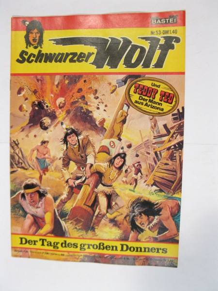Schwarzer Wolf Nr. 53 Bastei im Zustand (0-1/1). 86045