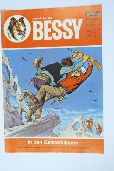 Bessy Comic-Heft Nr. 20 Bastei im Zustand (1/1-2). 141713