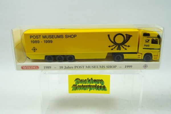 Wiking 1:87 LKW 81-04/99 MB Actros Koffersattelzug 10 Jahre PMS in OVP 169435