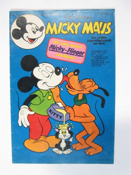 Micky Maus 1976/20 Originalheft vom 15.5.76 im Z (1-2). 77321