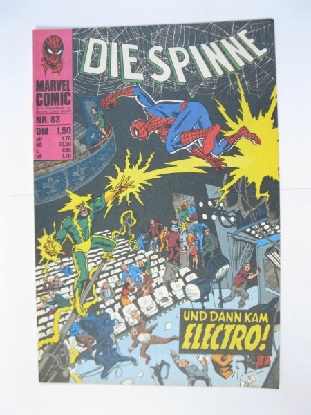 Spinne Nr. 83 Marvel Comic Williams im Zustand (1-2). 127313