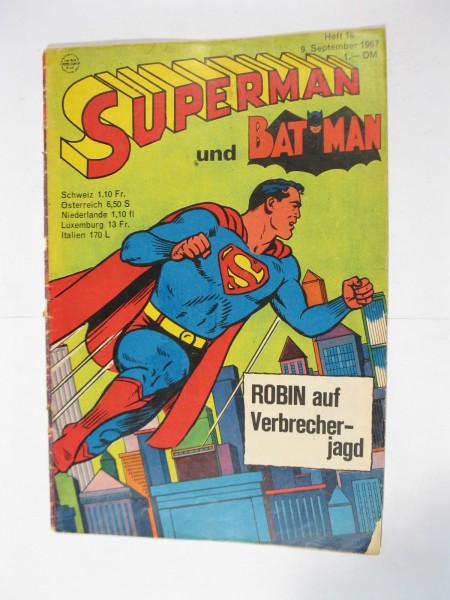 Superman Comic 1967/18 Ehapa im Zustand (2-3).