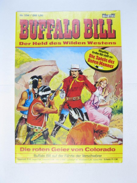Buffalo Bill Nr. 594 Wäscher Bastei im Z (0-1). 127887