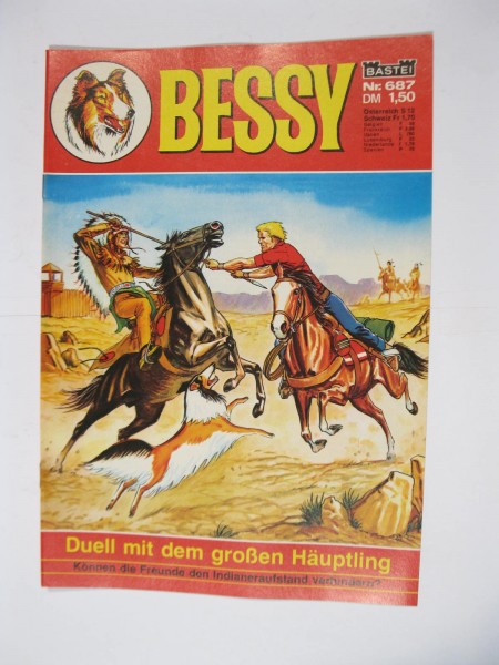 Bessy Comic-Heft Nr.687 Bastei Verlag im Zustand (0-). 107473