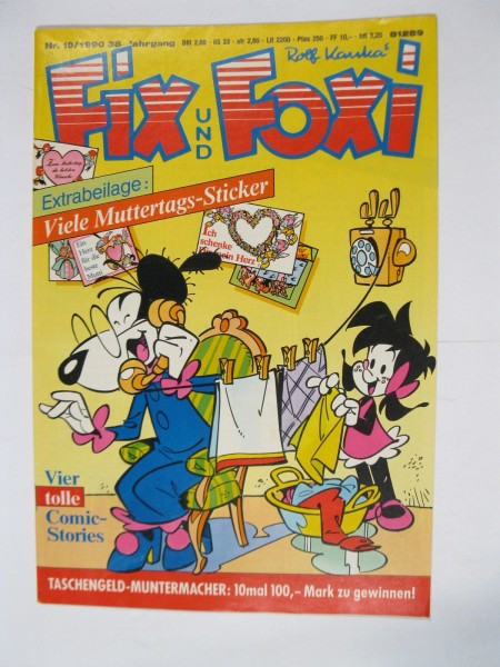 Fix und Foxi 38. Jhrg. 1990/19 Kauka Pabel im Z (1 NZ). 80205