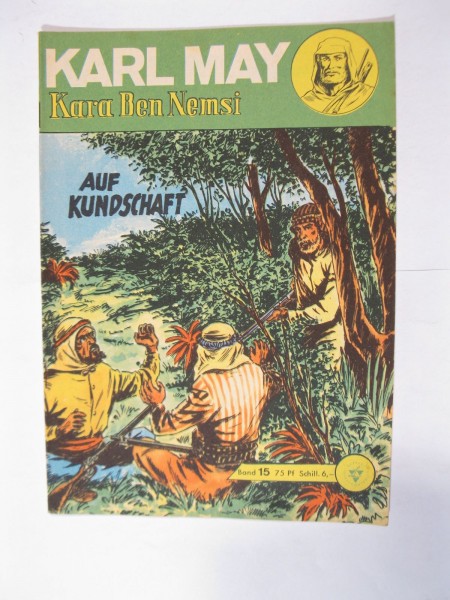 Karl May 15 Lehning Verlag (Winnetou) im Zustand (1-2/2). 82379