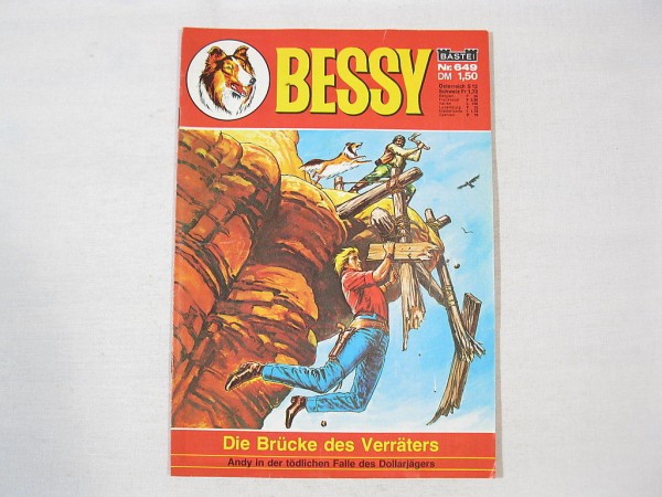 Bessy Comic-Heft Nr.649 (Bastei Verlag) Z(1-2) 38011