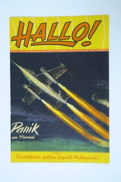 Hallo Jugendzeitschrift Nr. 1 /1956 Mondial im Zustand (1-2). 144561