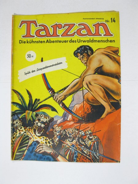 Tarzan Großband Nr. 14 Mondial Verlag im Zustand (2/2-3). 122411