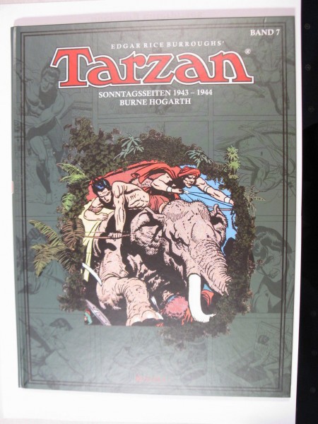 Tarzan Nr. 7 Sonntagsseiten 1943-44 Burne Hogarth Bocola im Z (0-) 76073