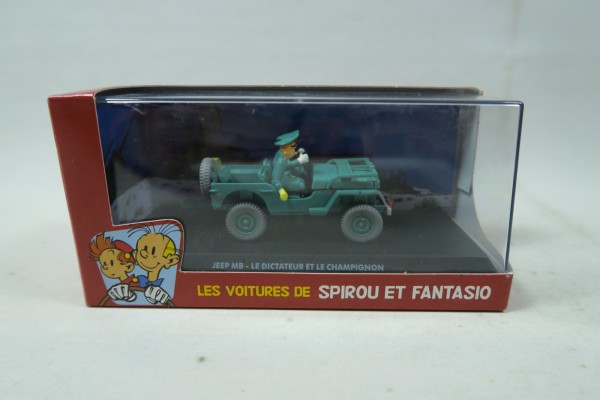 Spirou + Fantasio Auto Jeep MB aus Champignons für den Diktator 149545