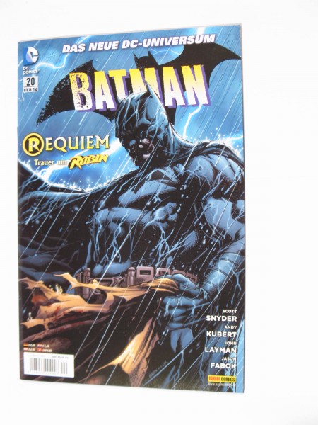 Batman Neue DC Universum Panini 2014 Nr. 20 im Zustand (0-1). 112547