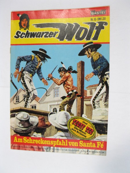 Schwarzer Wolf Nr. 15 Bastei im Zustand (1/1-2). 86097