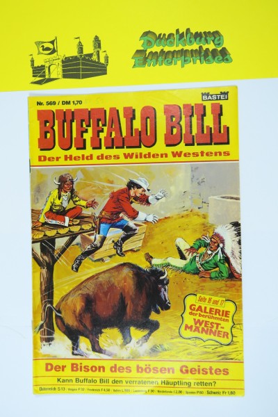 Buffalo Bill Nr. 569 Wäscher Bastei im Zustand (2). 161359