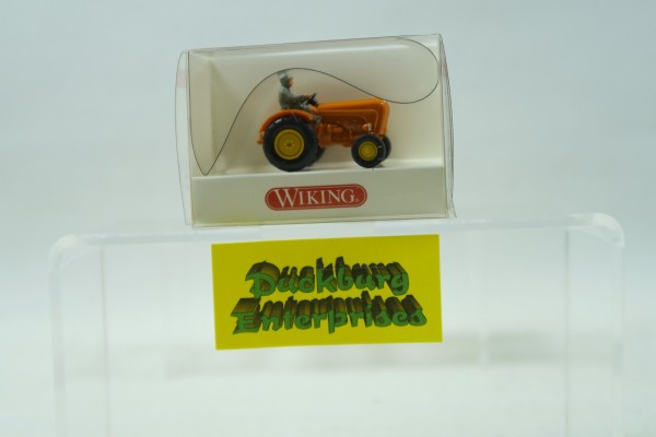 Wiking 1:87 Landwirtschaft 8780221 Porsche Schlepper Traktor orange in OVP 173085