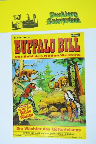 Buffalo Bill Nr. 538 Wäscher Bastei im Zustand (2-3). 161335