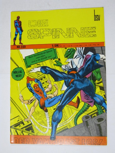 Hit Comics Spinne Nr. 239 Marvel BSV Williams im Z (1/1-2). 123785