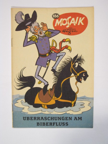Mosaik DDR Comic Nr. 186 Vlg. Junge Welt im Zustand (1-2). 64955