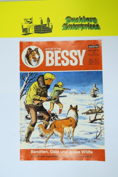 Bessy Comic-Heft Nr. 17 Bastei im Zustand (1-2/2 NZ). 150805