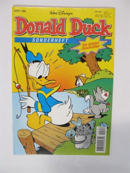 tollsten Geschichten Donald Duck 154 Ehapa Verlag im Zustand (1). 58908