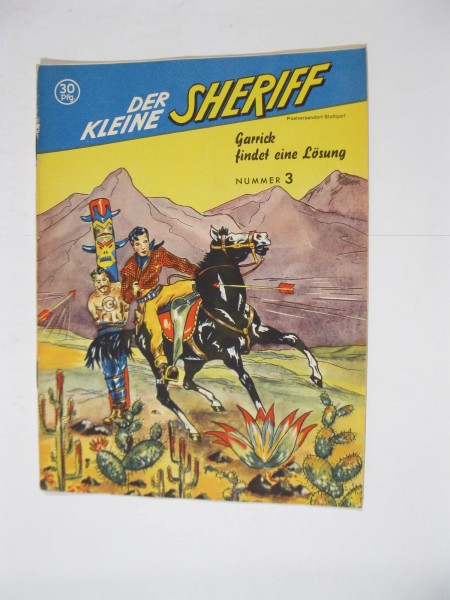 kleine Sheriff Nr. 3 Mondial Verlag im Zustand (1-2). 114555