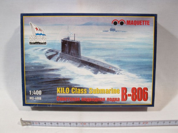 Maquette 4008 Kilo Class Submarine B-806 1:400 box ist sealed !!! mb949