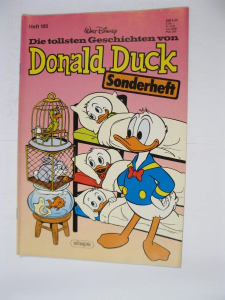 tollsten Geschichten von Donald Duck Nr.103 Ehapa Vlg. im Z (1-2/2). 110817