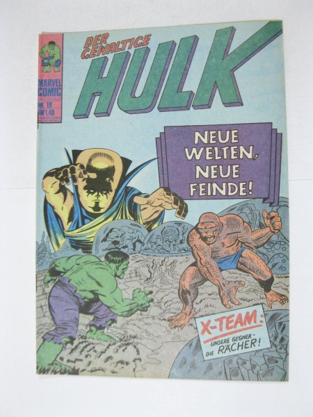 Hulk Nr. 19 Marvel Comic Williams im Z (1). 124299