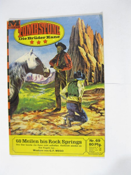 Tombstone - Brüder Kane Western Roman Nr. 69 Moewig im Z (1-2/2). 103199