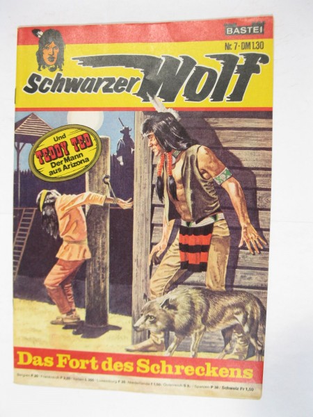 Schwarzer Wolf Nr. 7 Bastei im Zustand (1-2). 86127