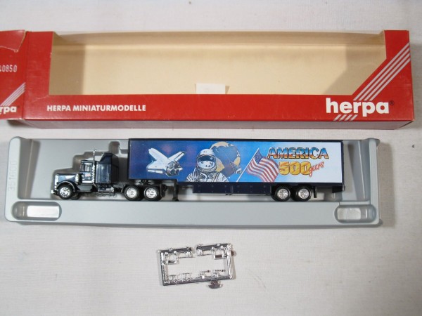 Herpa 140850 US Truck Kenworth 500 years America in OVP h307