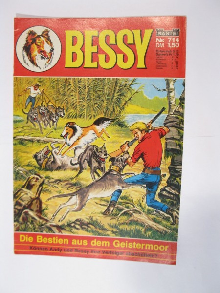 Bessy Comic-Heft Nr.714 Bastei im Zustand (1-2). 91685