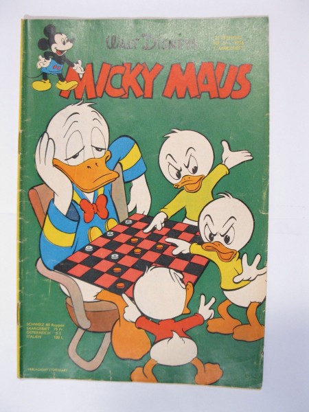 Micky Maus 1956/ 5 Originalheft vom März 1956 in Z (2 oS) 57256