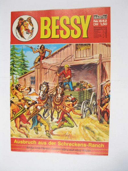Bessy Comic-Heft Nr.642 Bastei Verlag im Zustand (0-). 107389