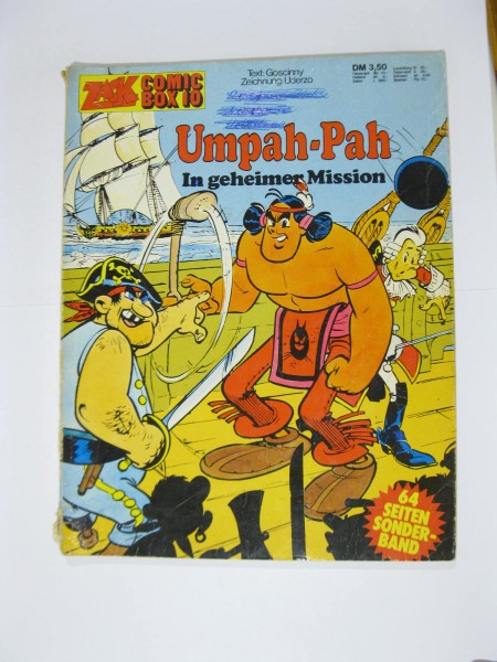 Zack Comic Box Nr. 10 Umpah Pah Koralle im Zustand (2-3). 121755