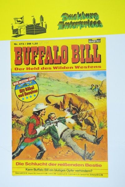 Buffalo Bill Nr. 473 Wäscher Bastei im Zustand (2). 161283
