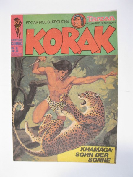 Korak, Tarzan Sohn Nr. 95 BSV Verlag im Zustand (1). 90383
