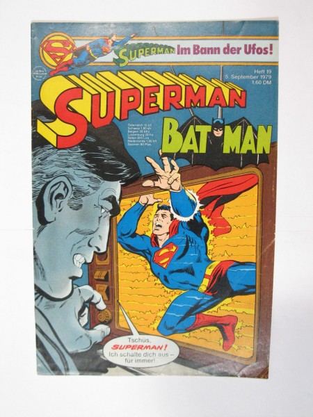 Superman Comic 1979/19 Ehapa im Zustand (1-2). 66813