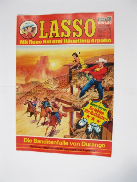Lasso Nr. 472 Bastei Verlag im Zustand (0-1). 106998