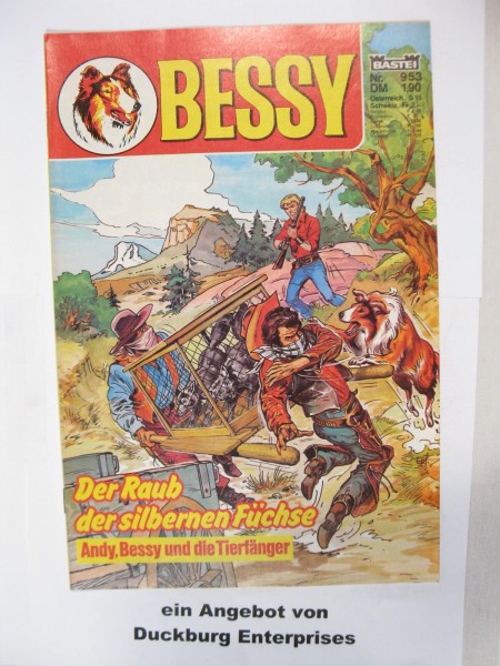 Bessy Comic-Heft Nr.953 Bastei Verlag im Zustand (0-1) 48788