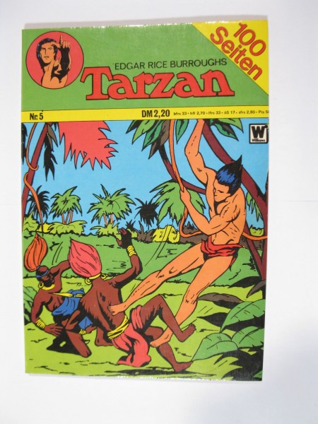 Tarzan 100 Seiten SB Nr. 5 Williams Verlag im Zustand (1). 90363