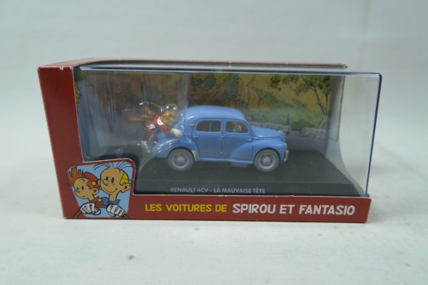 Spirou + Fantasio Auto Renault 4CV aus Der doppelte Fantasio 149573