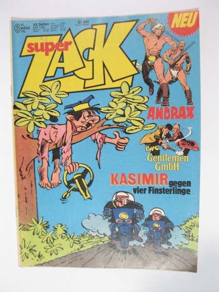 ZACK Comic Nr. 76/ 6 Koralle Vlg. im Zustand (1/1-2). 78657